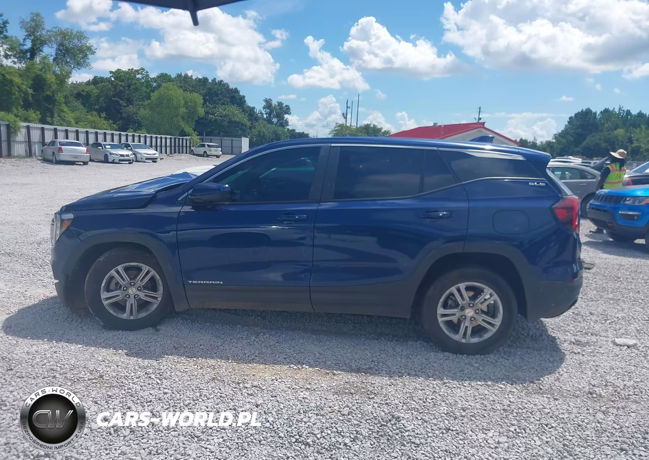 2022 GMC Terrain Fwd Sle VIN:3GKALMEV6NL166965 - 14