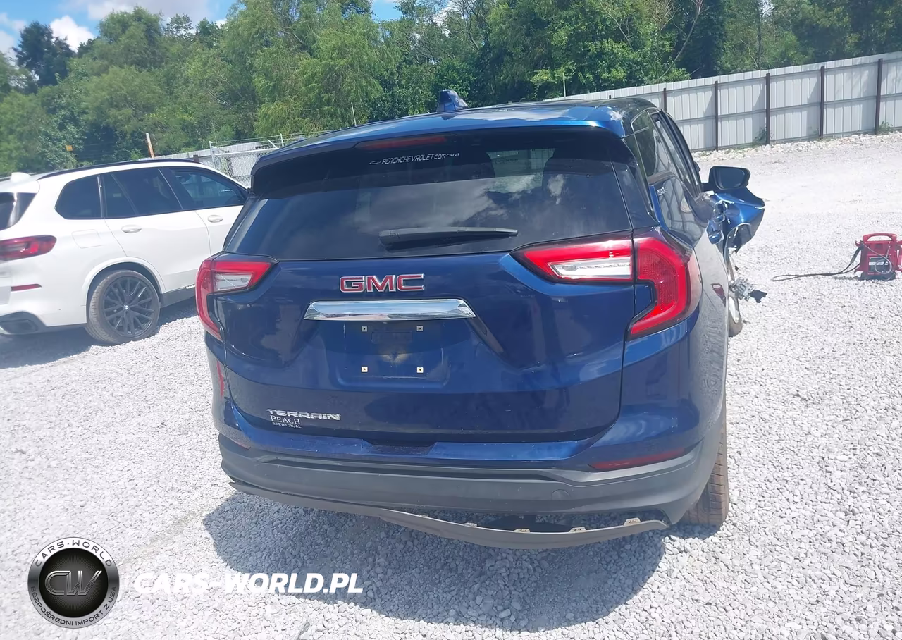 2022 GMC Terrain Fwd Sle VIN:3GKALMEV6NL166965 - 16