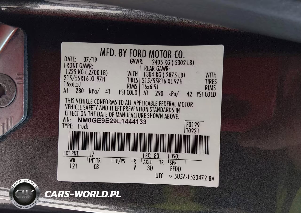 2020 Ford Transit Connect Xl Passenger VIN:NM0GE9E29L1444133 - 9