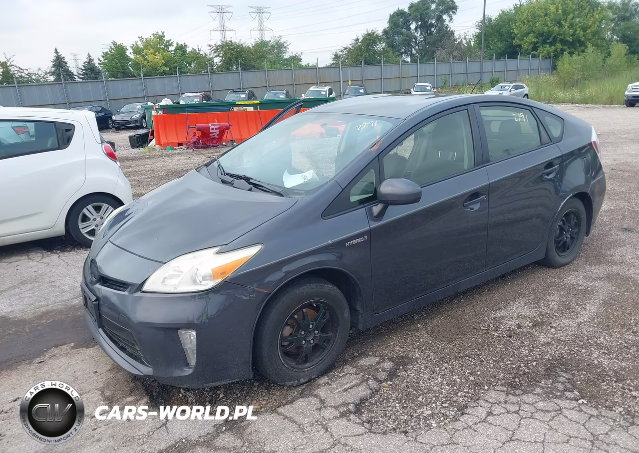2012 Toyota Prius Two VIN:JTDKN3DU7C5477184 - 2