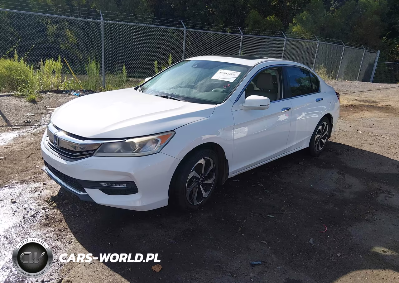 2016 Honda Accord Ex-L VIN:1HGCR2F93GA141834 - 2