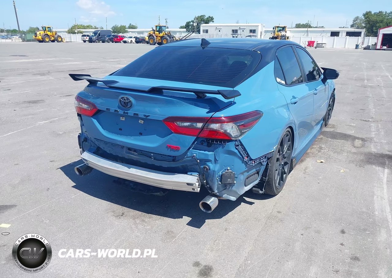 2022 Toyota Camry Trd VIN:4T1KZ1AK4NU070794 - 4