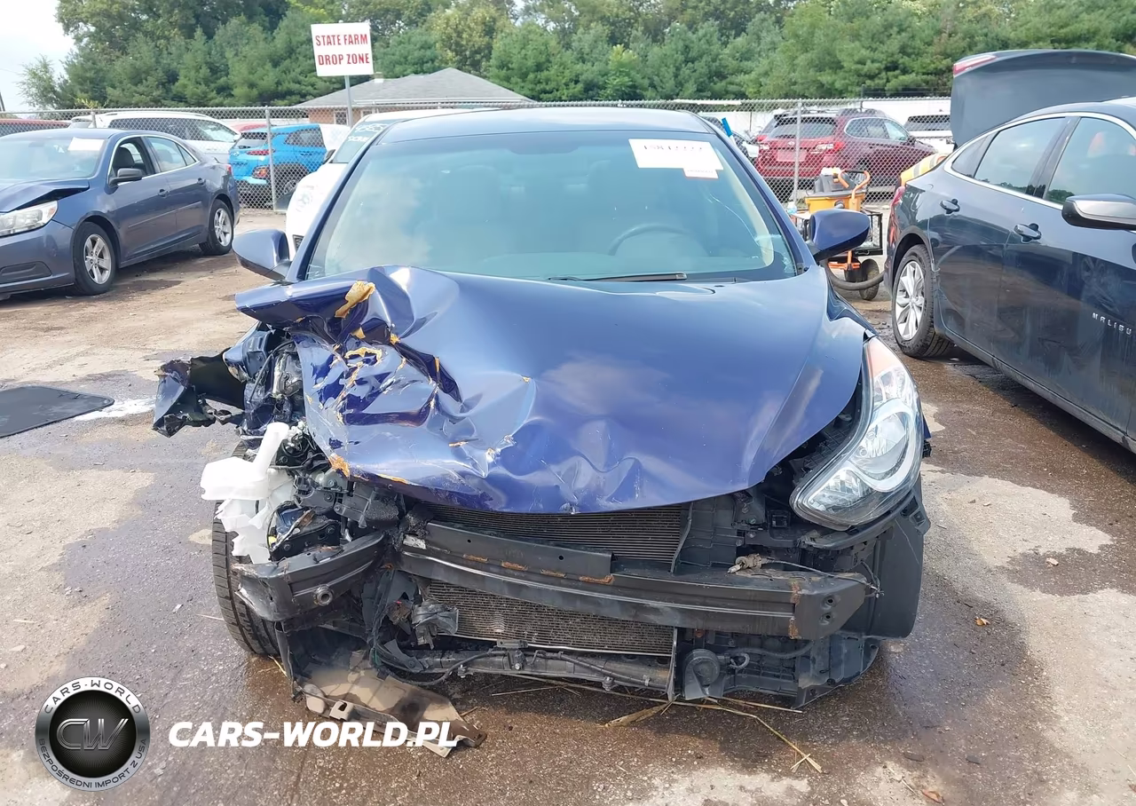 2013 Hyundai Elantra Gls VIN:5NPDH4AE2DH412182 - 12