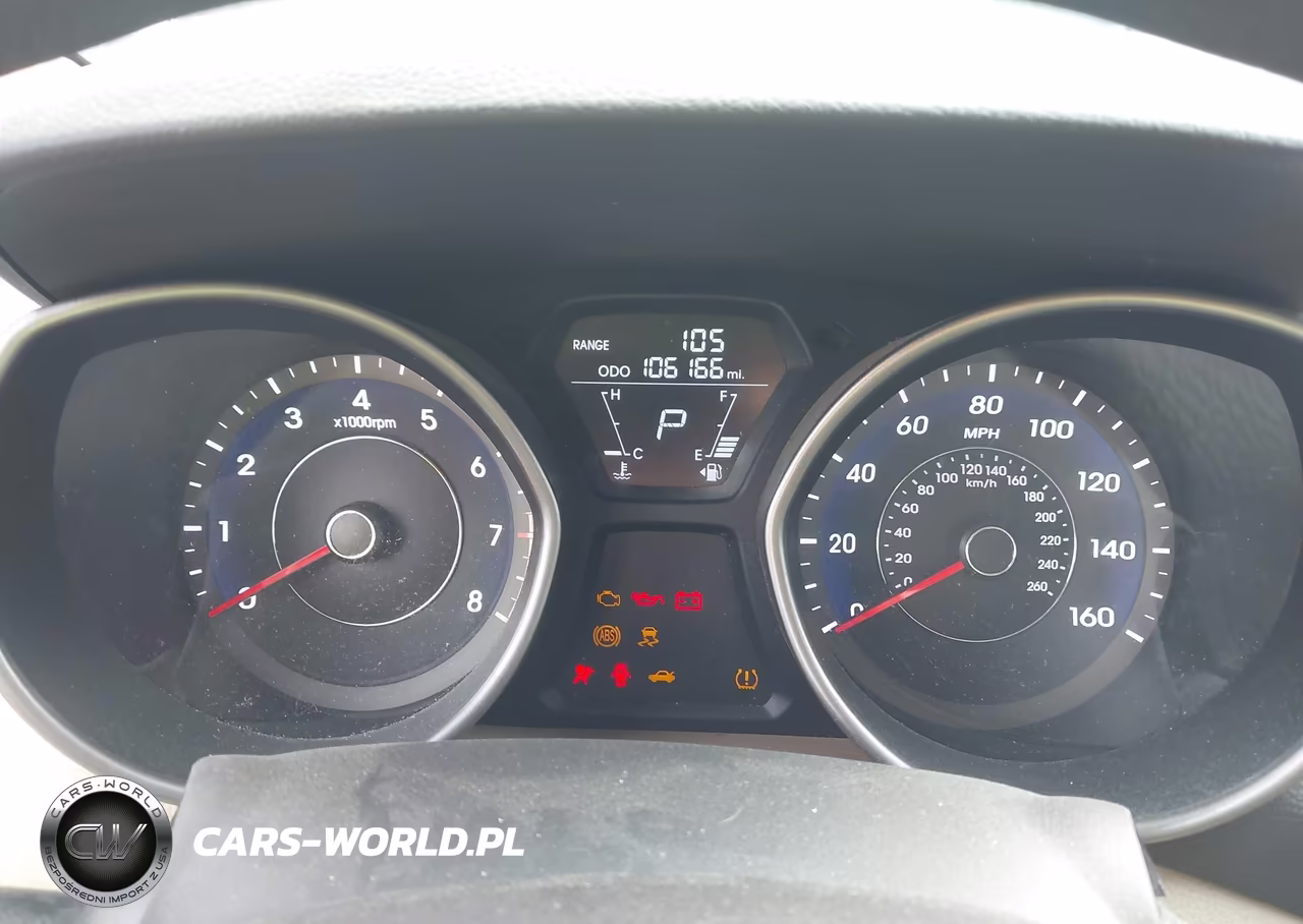 2013 Hyundai Elantra Gls VIN:5NPDH4AE2DH412182 - 7
