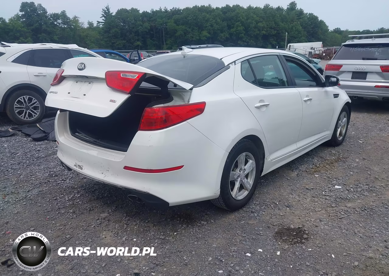 2015 Kia Optima Lx VIN:KNAGM4A7XF5646547 - 4