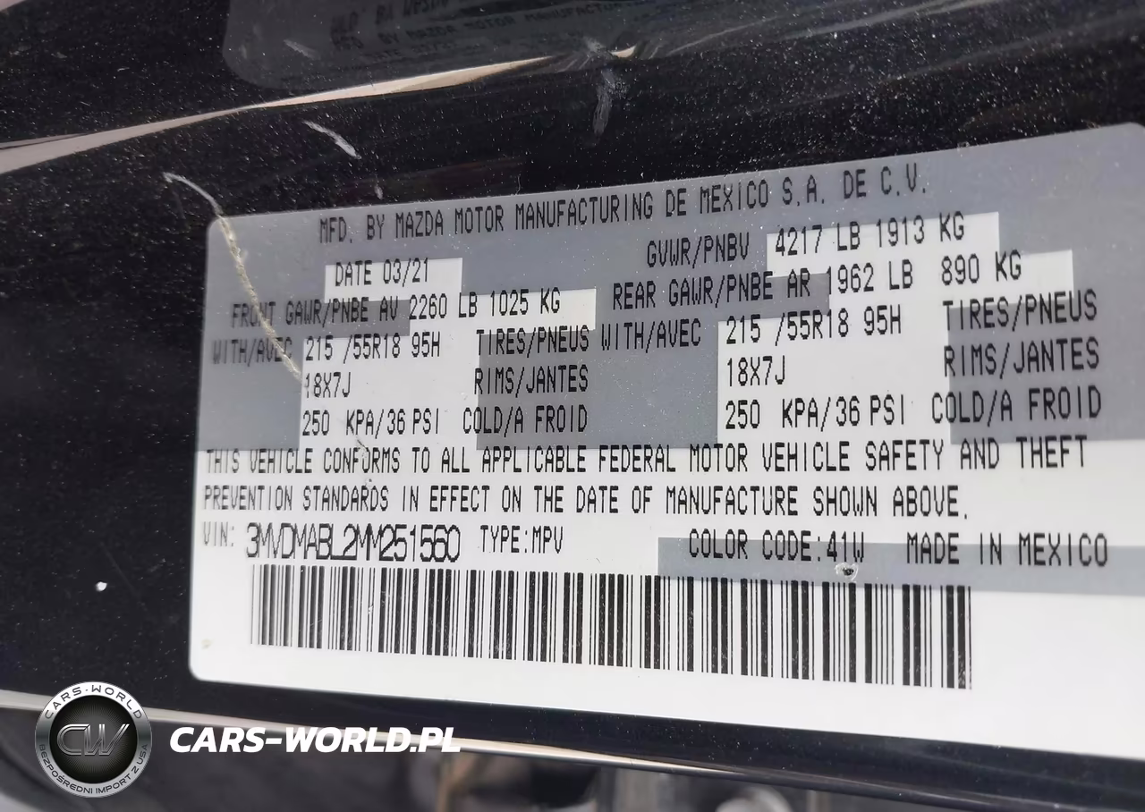 2021 Mazda Cx-30 Select VIN:3MVDMABL2MM251560 - 9