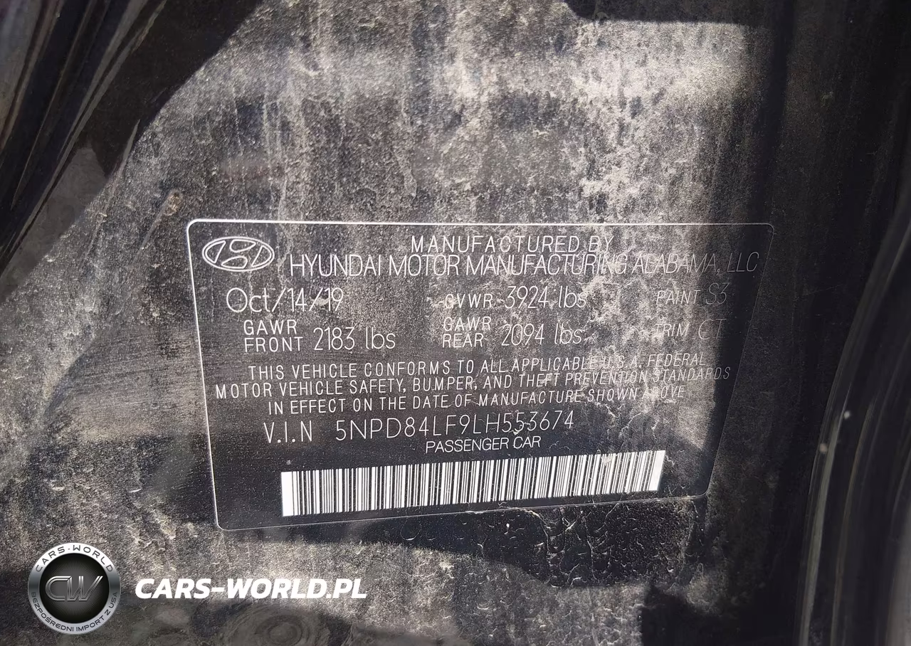 2020 Hyundai Elantra Sel VIN:5NPD84LF9LH553674 - 9