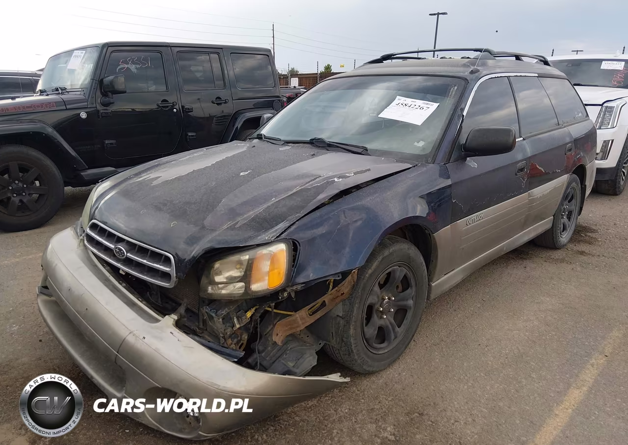 2001 Subaru Outback VIN:4S3BH665717657796 - 2
