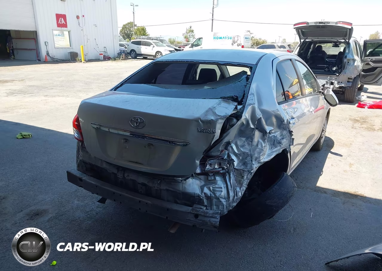 2012 Toyota Yaris VIN:JTDBT4K30CL010187 - 4