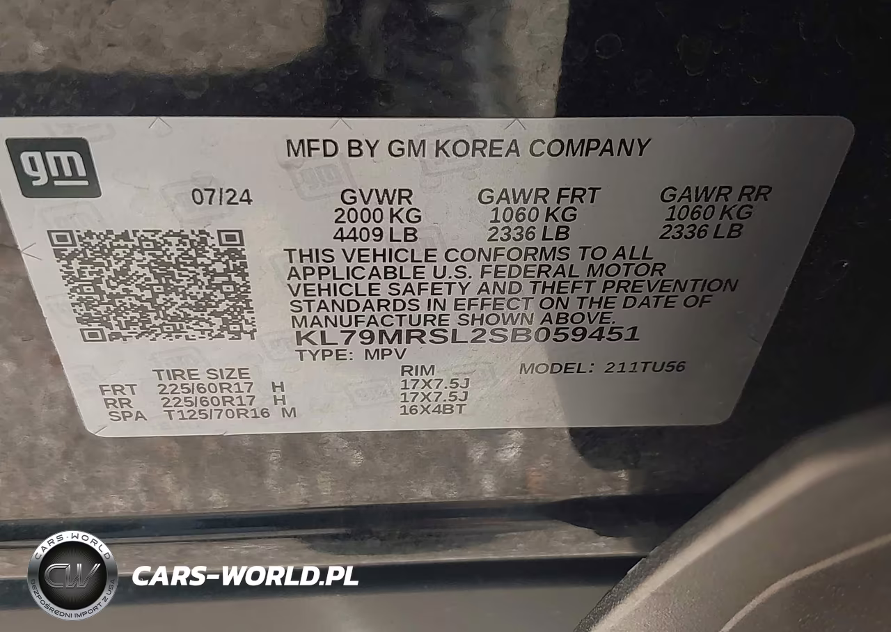 2025 Chevrolet Trailblazer Awd Lt VIN:KL79MRSL2SB059451 - 9