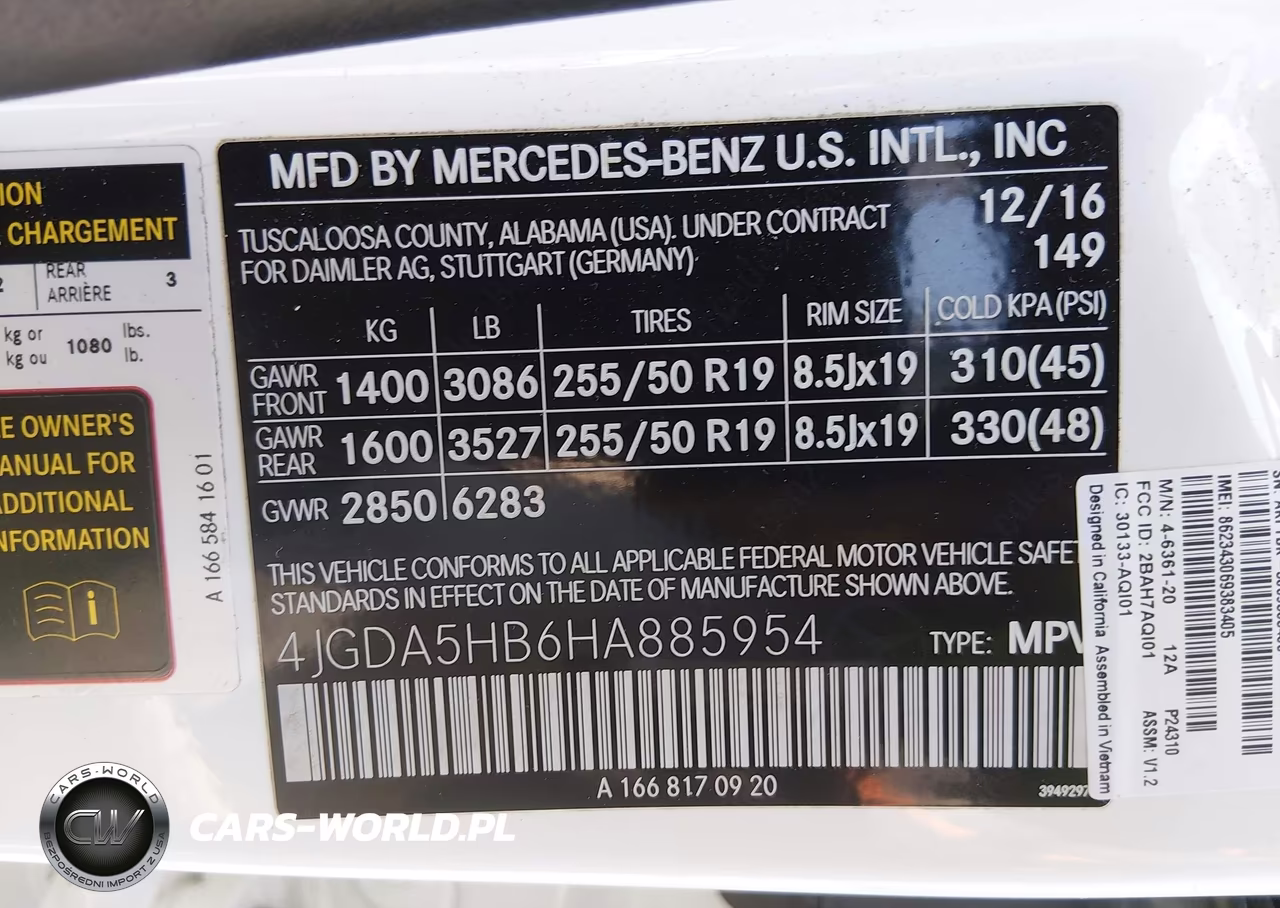 2017 Mercedes-Benz Gle 350 4Matic VIN:4JGDA5HB6HA885954 - 9