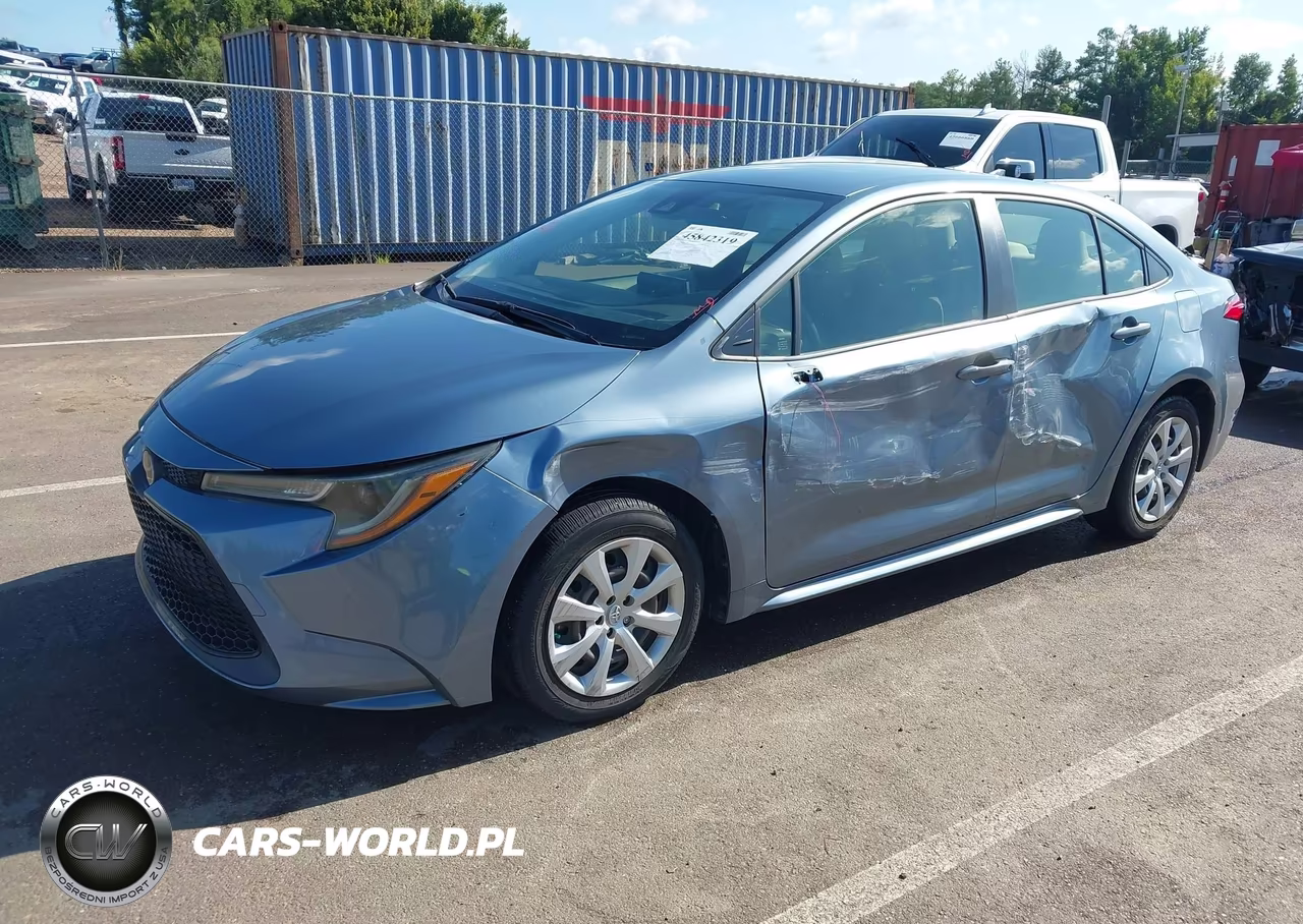 2020 Toyota Corolla Le VIN:JTDEPRAE5LJ111819 - 2