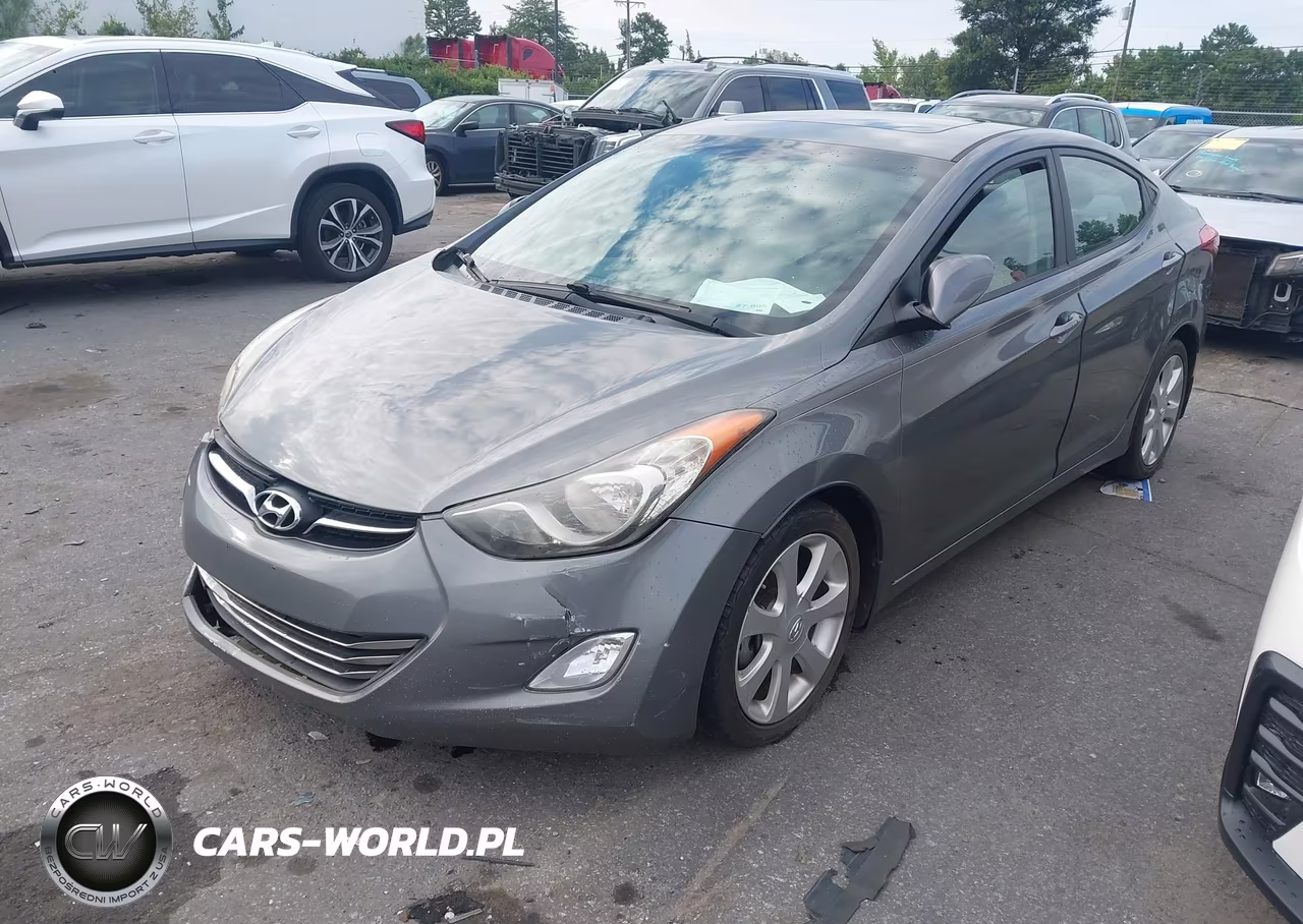 2013 Hyundai Elantra Limited VIN:5NPDH4AEXDH282653 - 2