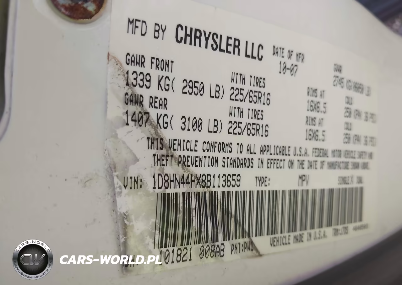 2008 Dodge Grand Caravan Se VIN:1D8HN44HX8B113659 - 9