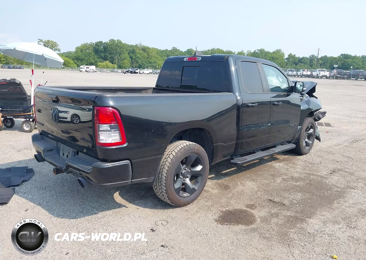 2019 Ram 1500 Big Horn-Lone Star 4X4 6'4 Box VIN:1C6SRFBTXKN892733 - 4