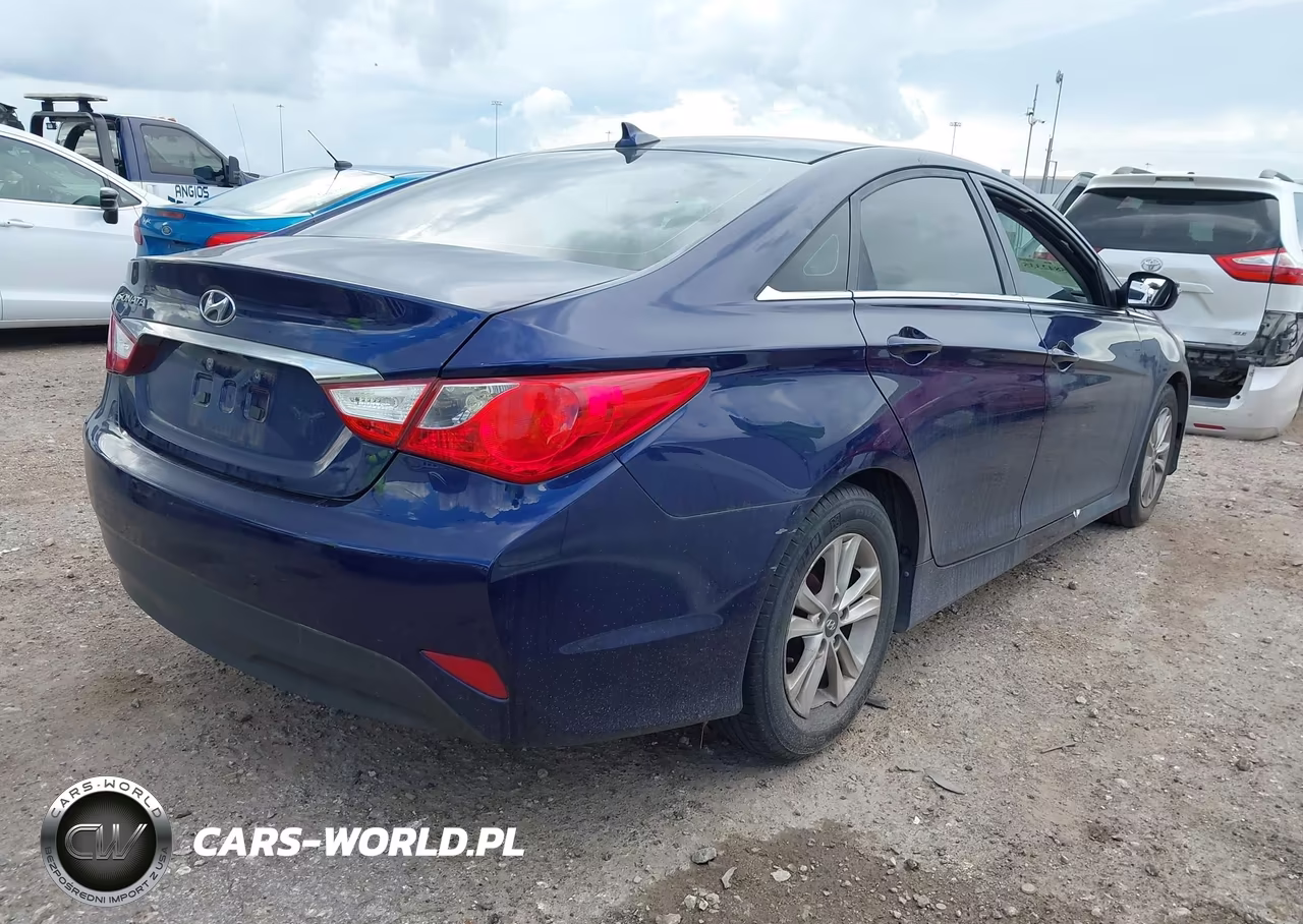 2014 Hyundai Sonata Gls VIN:5NPEB4AC4EH875947 - 4