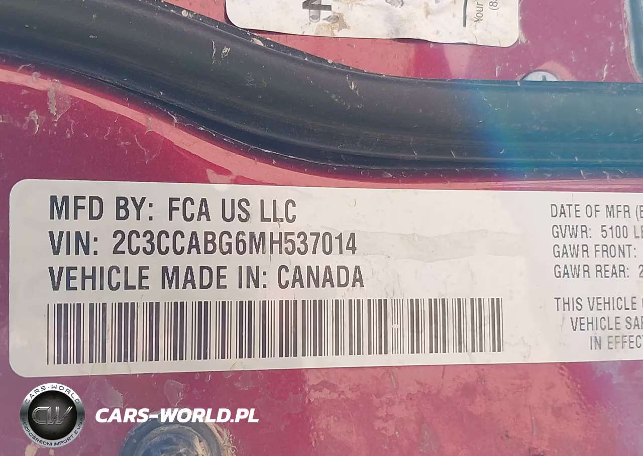 2021 Chrysler 300 VIN:2C3CCABG6MH537014 - 9