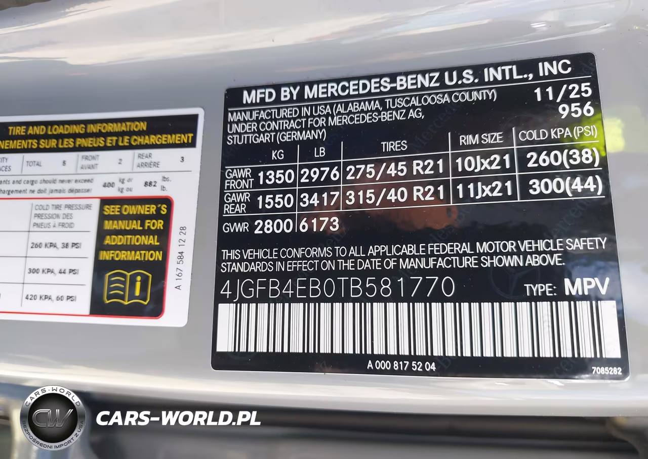 2026 Mercedes-Benz Gle 350 VIN:4JGFB4EB0TB581770 - 9