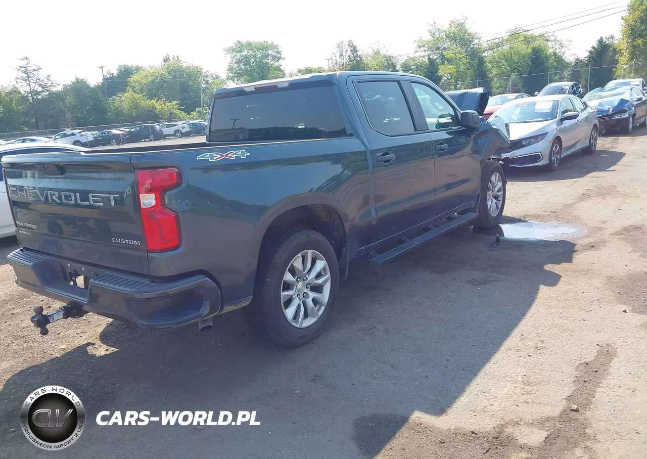 2020 Chevrolet Silverado 1500 4Wd Short Bed Custom VIN:3GCPYBEKXLG139064 - 4