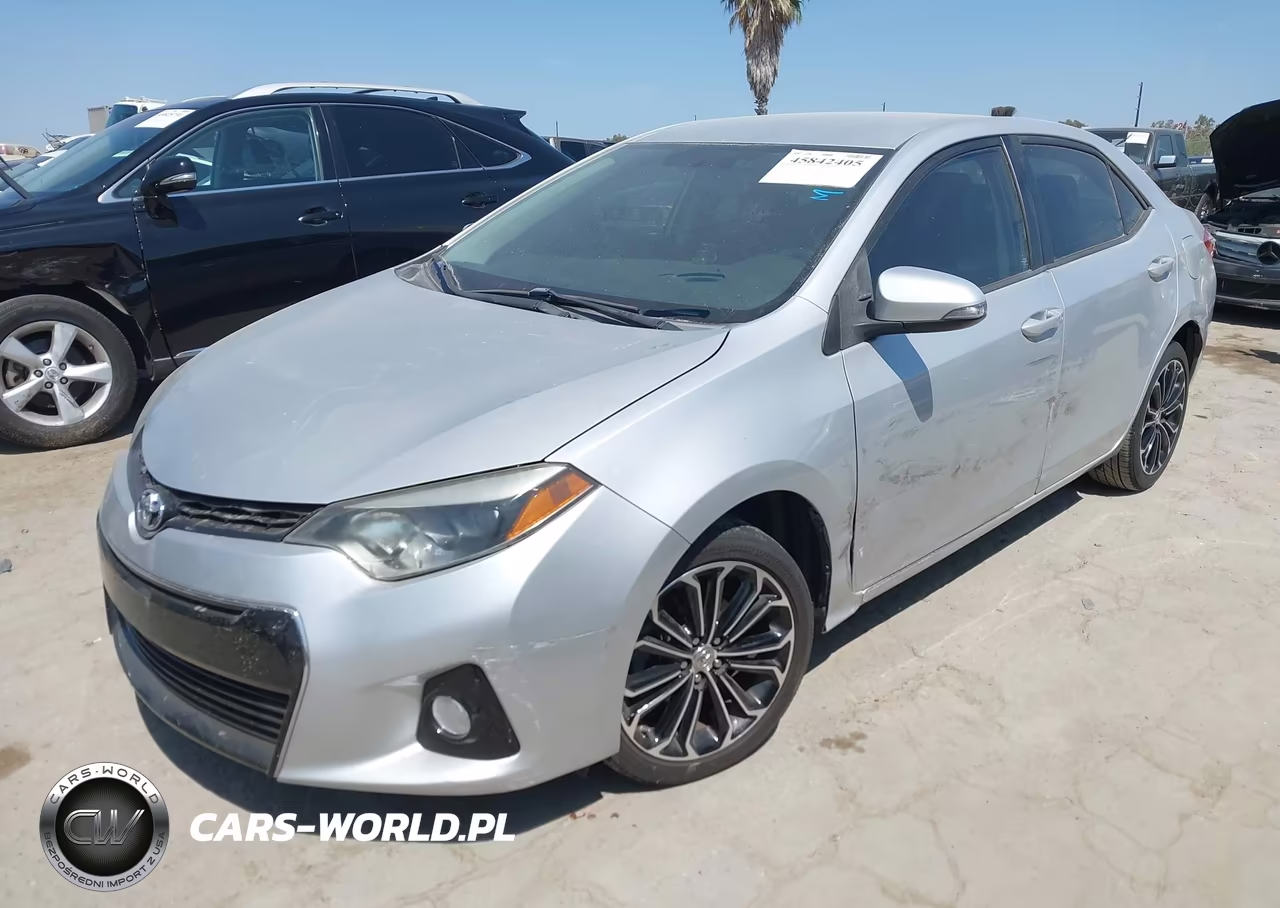 2016 Toyota Corolla S Plus VIN:5YFBURHE9GP564263 - 2
