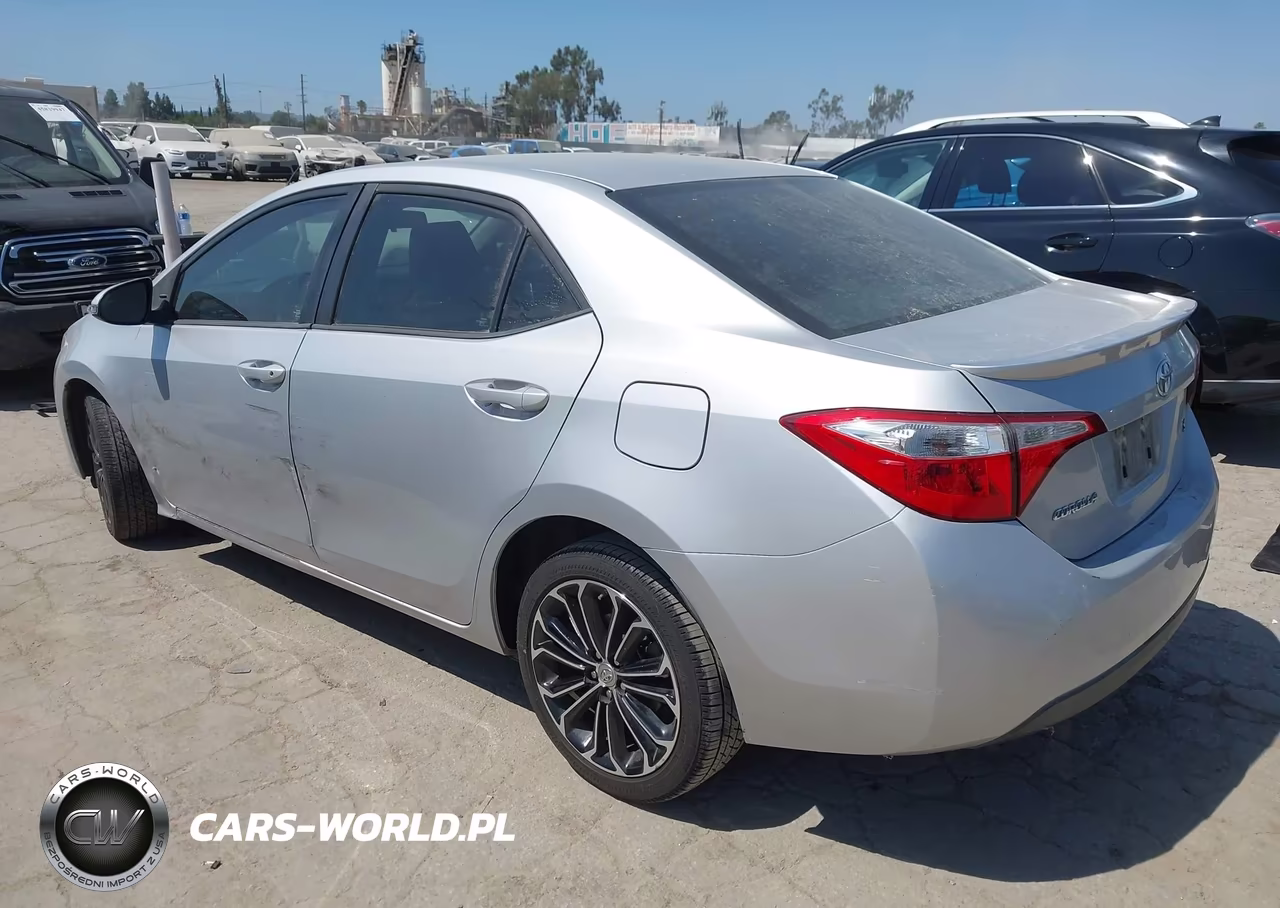 2016 Toyota Corolla S Plus VIN:5YFBURHE9GP564263 - 3