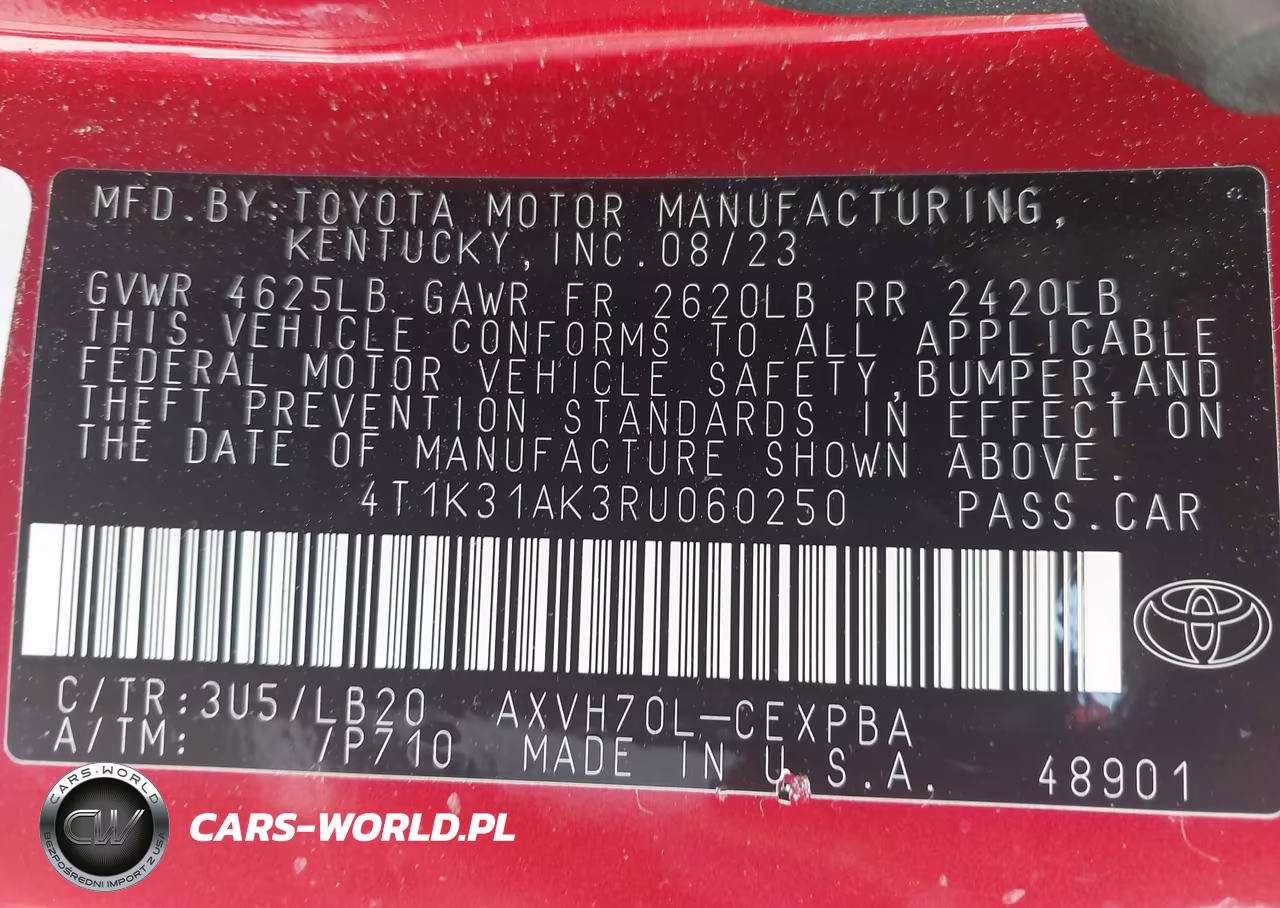2024 Toyota Camry Hybrid Xse VIN:4T1K31AK3RU060250 - 9