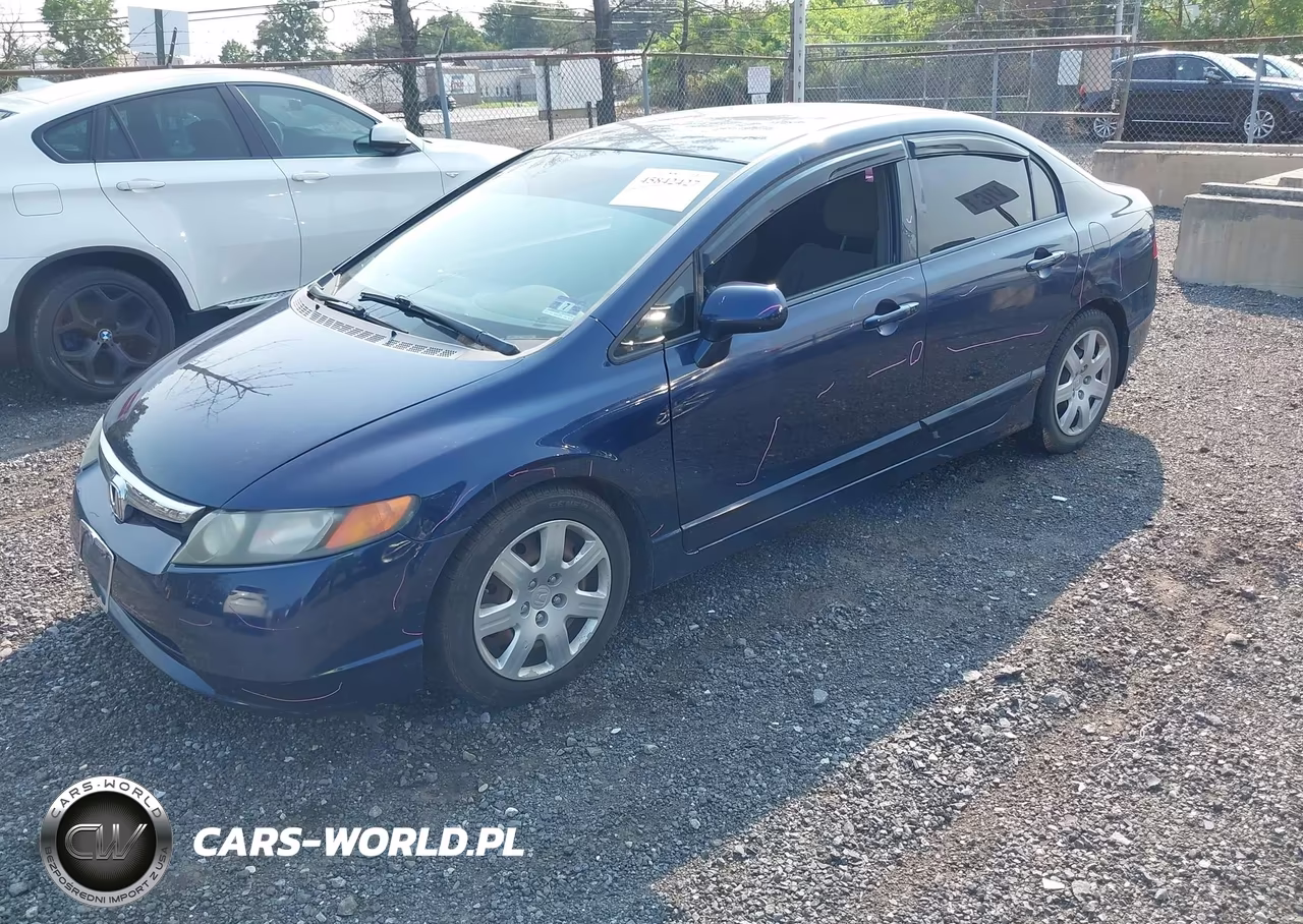 2008 Honda Civic Lx VIN:1HGFA16518L112396 - 2