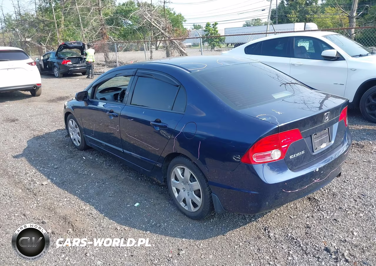 2008 Honda Civic Lx VIN:1HGFA16518L112396 - 3