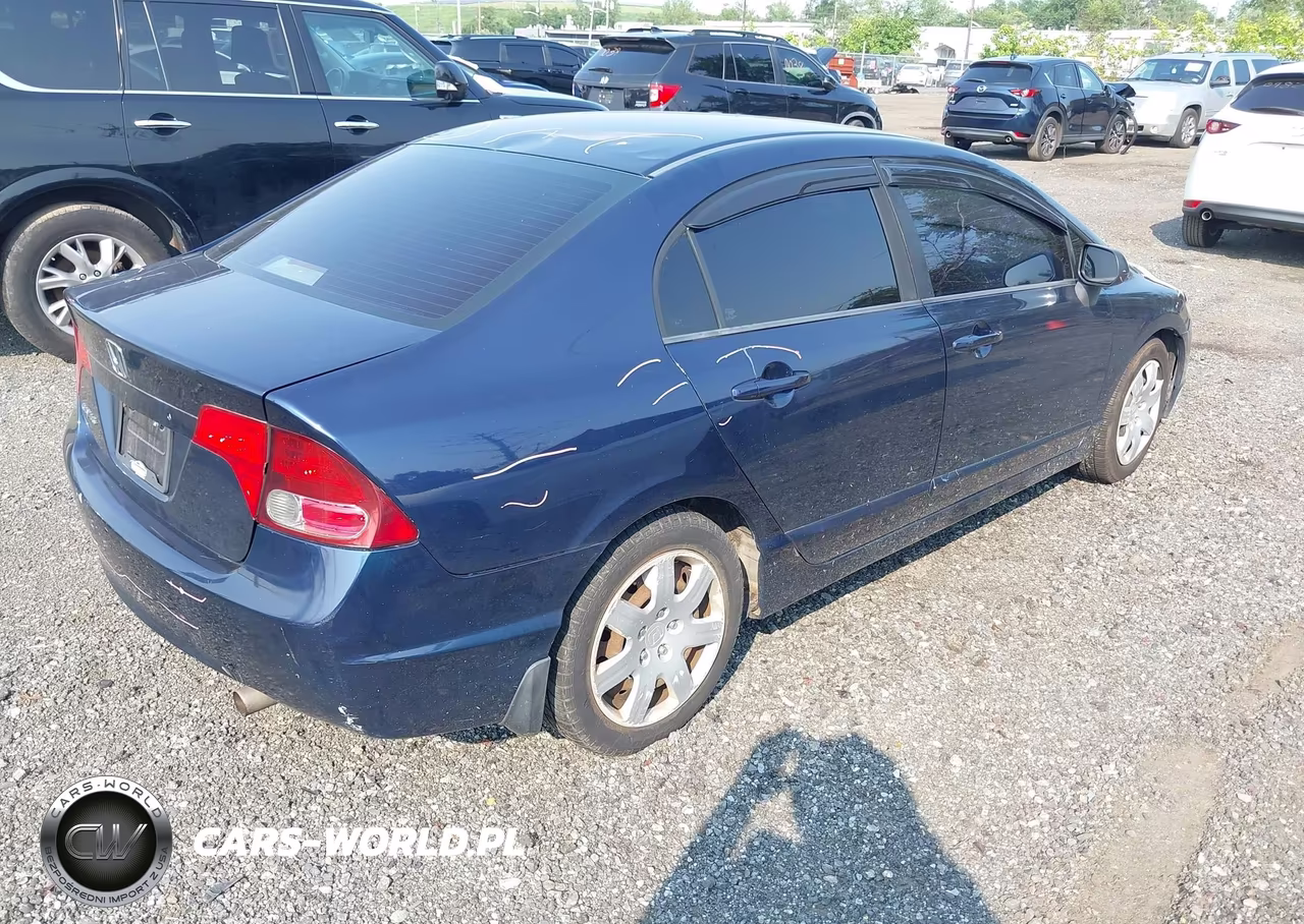 2008 Honda Civic Lx VIN:1HGFA16518L112396 - 4