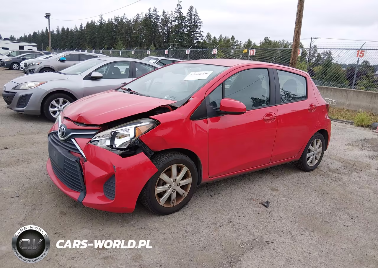 2015 Toyota Yaris Le VIN:VNKKTUD38FA040218 - 2
