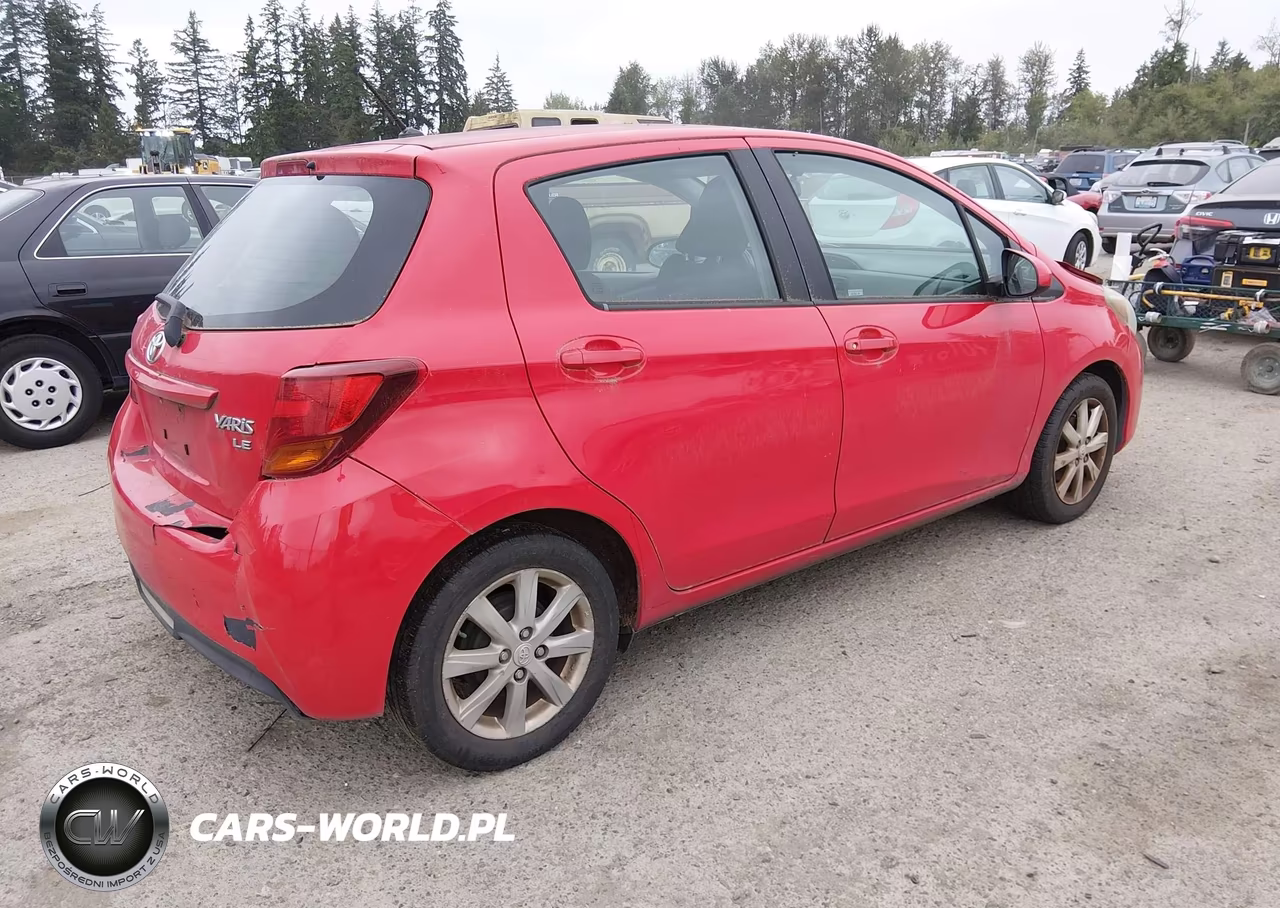 2015 Toyota Yaris Le VIN:VNKKTUD38FA040218 - 4