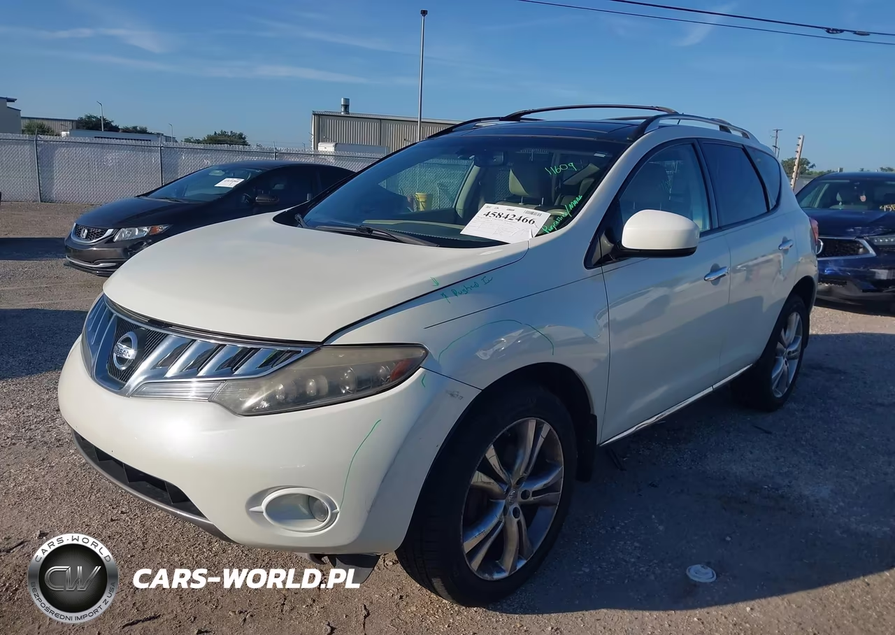 2010 Nissan Murano Le VIN:JN8AZ1MW1AW110170 - 2