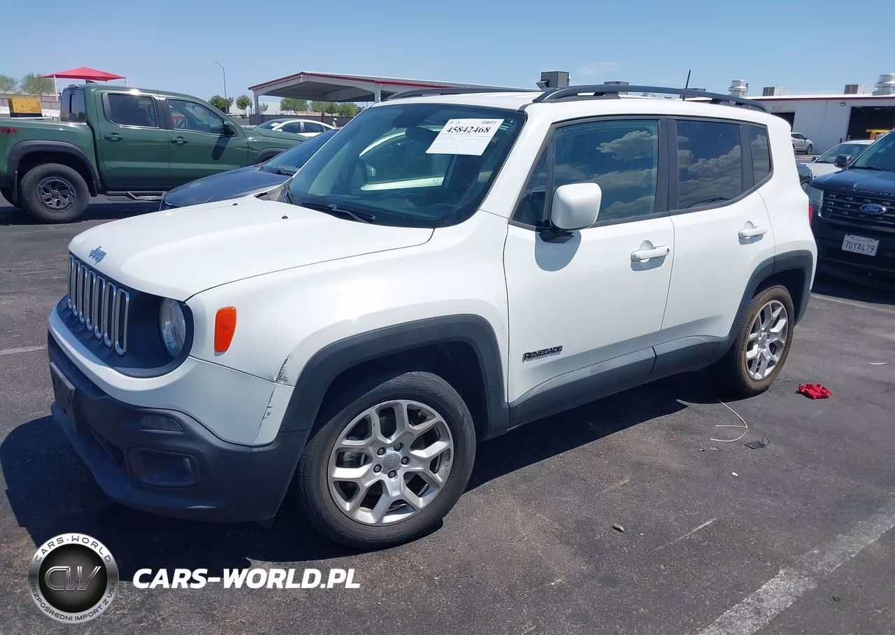 2018 Jeep Renegade Latitude Fwd VIN:ZACCJABB2JPH50199 - 2