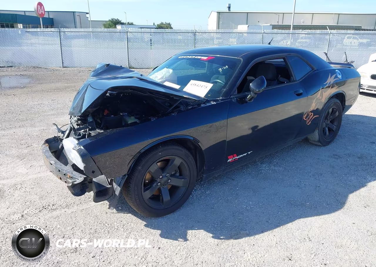 2012 Dodge Challenger Sxt VIN:2C3CDYAG1CH292614 - 2