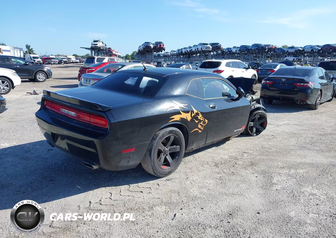 2012 Dodge Challenger Sxt VIN:2C3CDYAG1CH292614 - 4