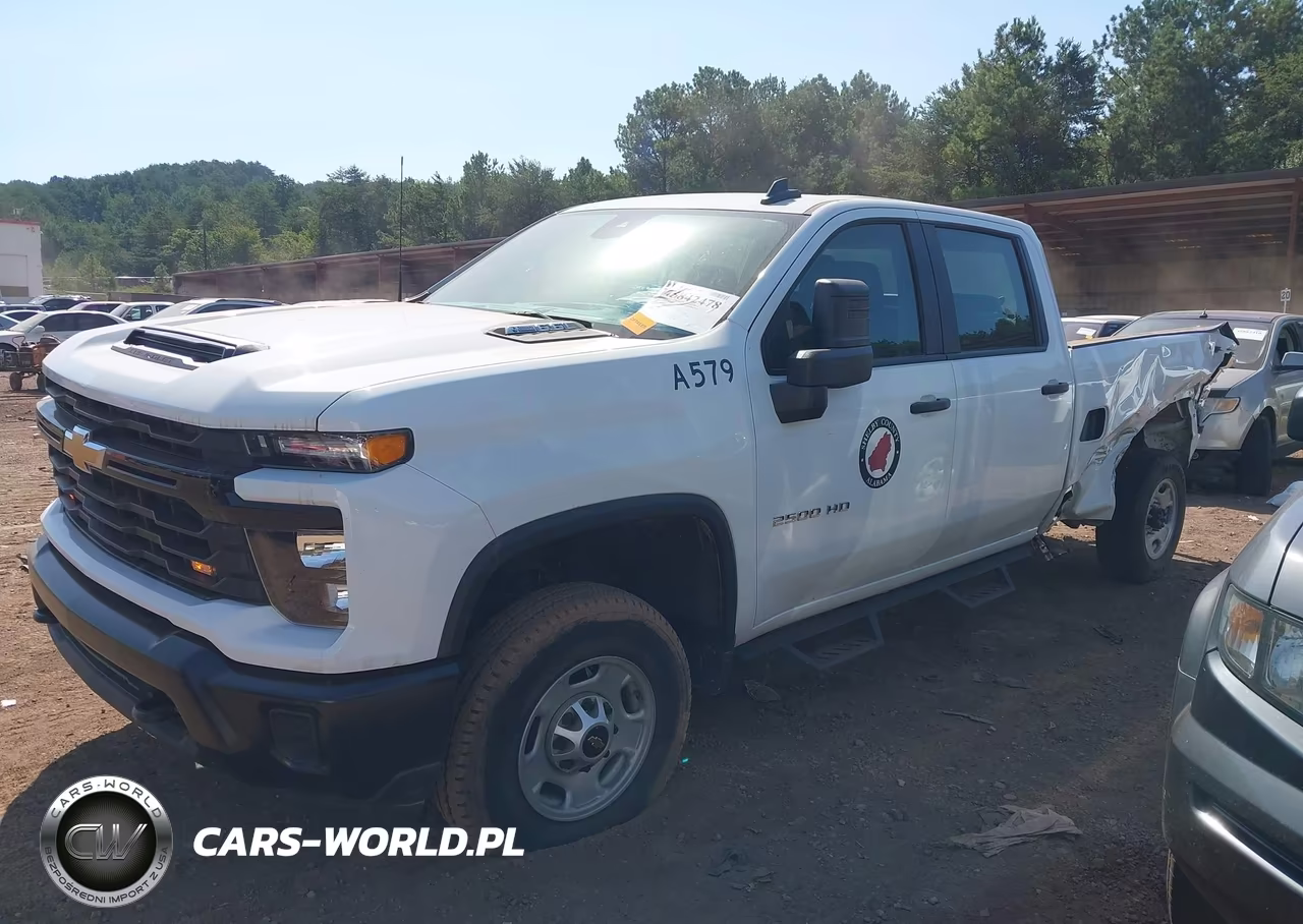2025 Chevrolet Silverado 2500Hd 4Wd Long Bed Work Truck VIN:1GC4KLE79SF202158 - 2