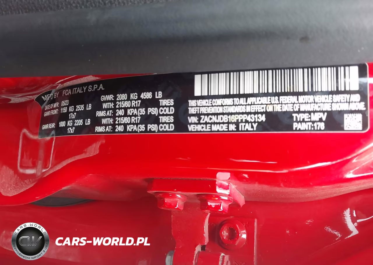 2023 Jeep Renegade Latitude 4X4 VIN:ZACNJDB16PPP43134 - 9