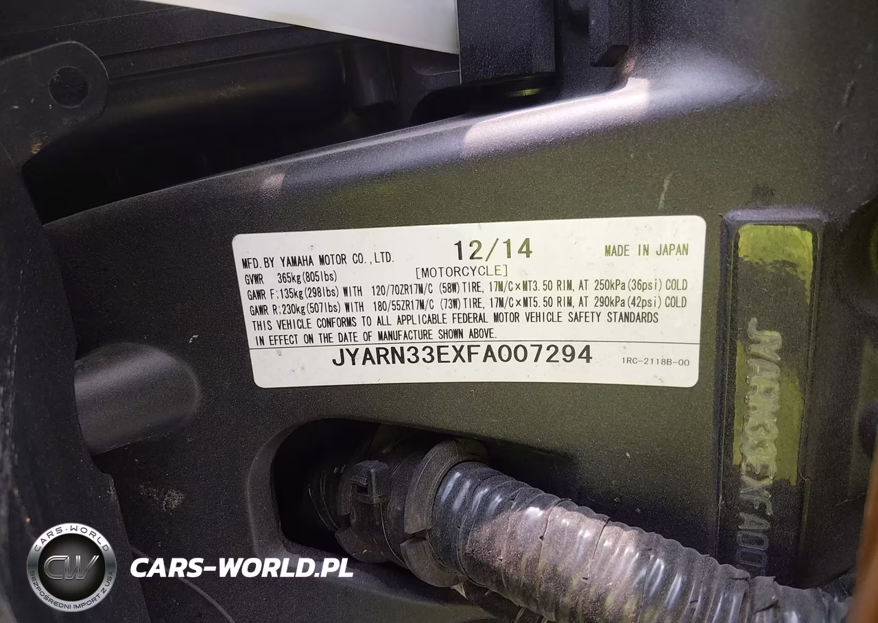 2015 Yamaha Fz09 VIN:JYARN33EXFA007294 - 10
