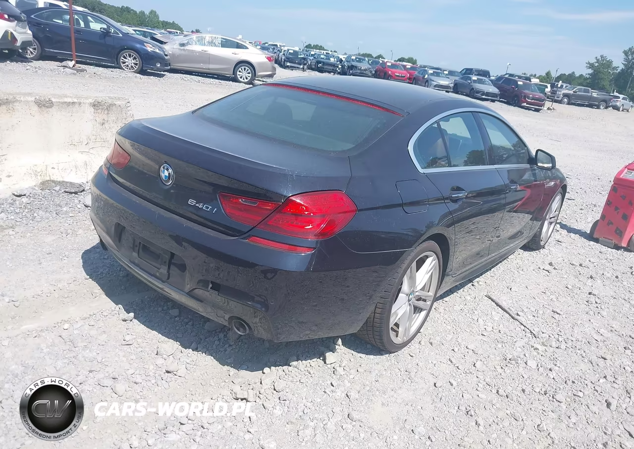 2013 BMW 640I Gran Coupe VIN:WBA6A0C54DDF14317 - 4