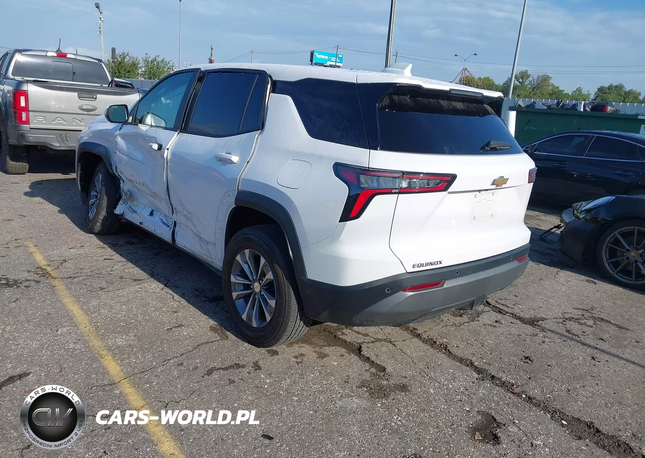 2025 Chevrolet Equinox Fwd Lt VIN:3GNAXHEG4SL309987 - 3