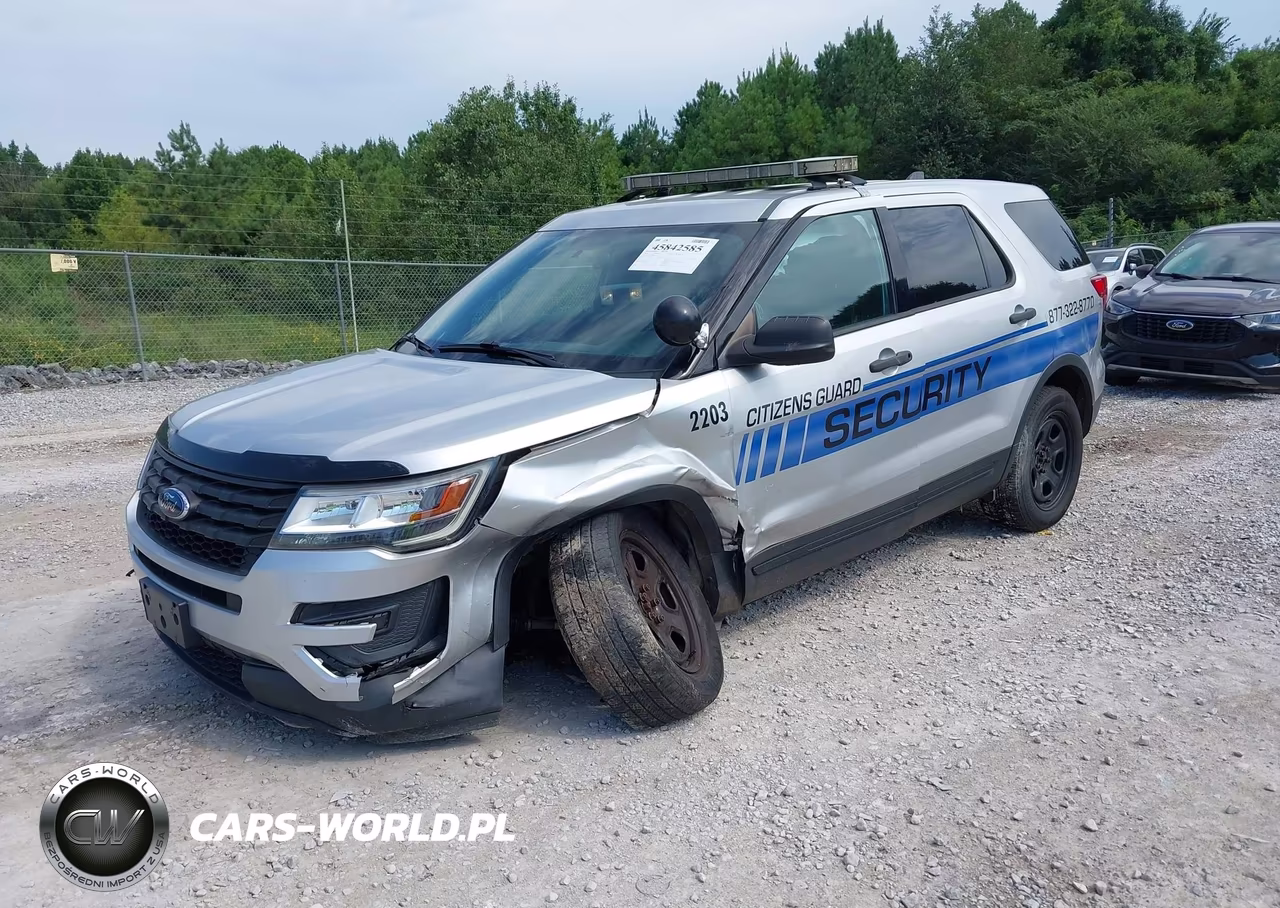 2017 Ford Utility Police Interceptor VIN:1FM5K8AR7HGE14029 - 2