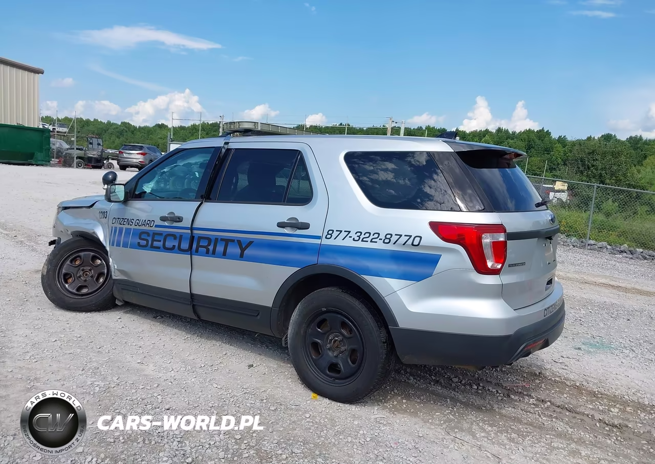 2017 Ford Utility Police Interceptor VIN:1FM5K8AR7HGE14029 - 3