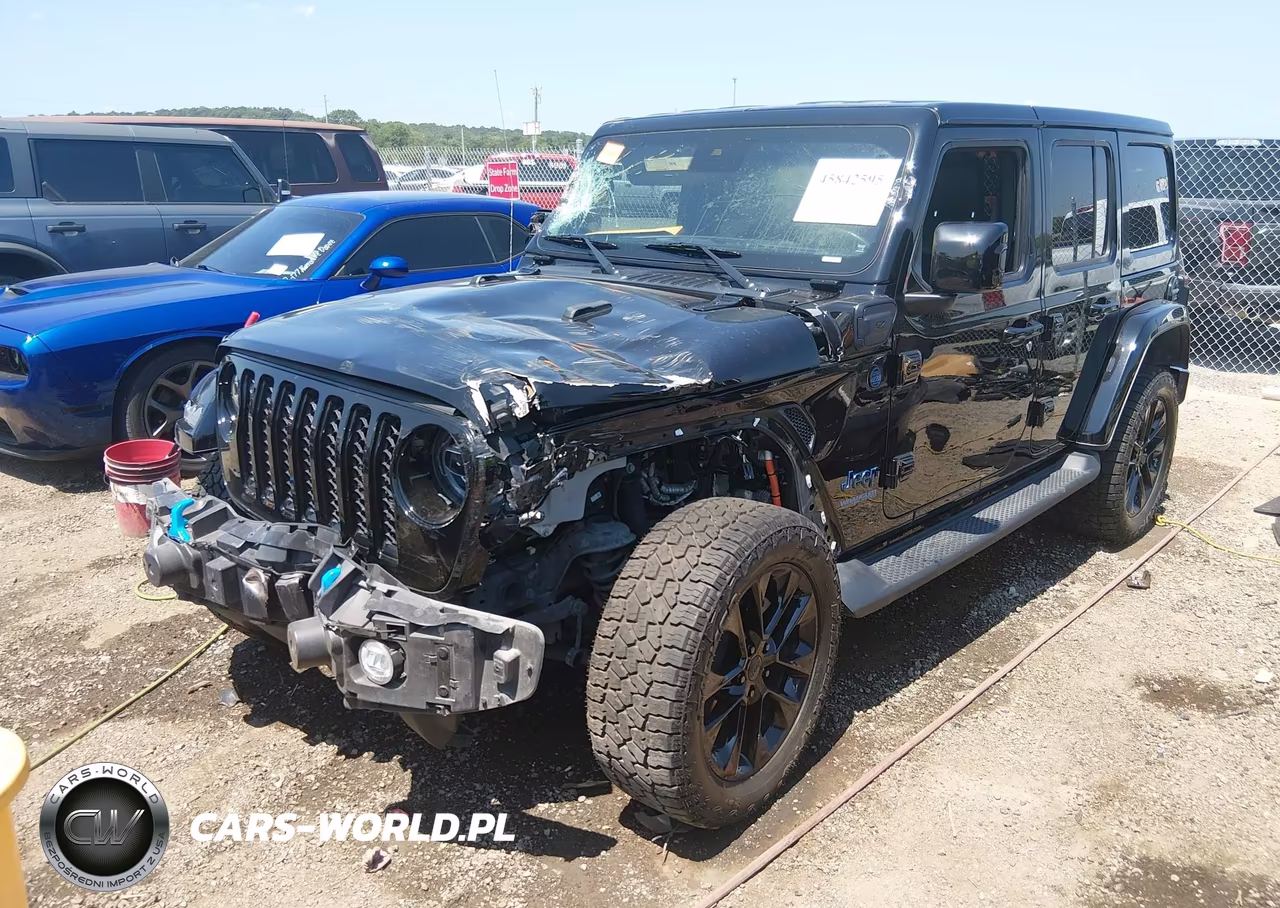 2021 Jeep Wrangler 4Xe Unlimited High Altitude 4X4 VIN:1C4JJXP66MW676380 - 2