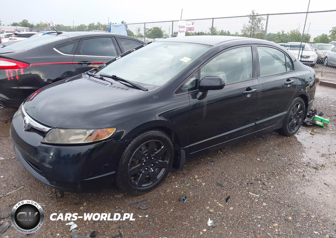 2008 Honda Civic Lx VIN:1HGFA15568L051449 - 2