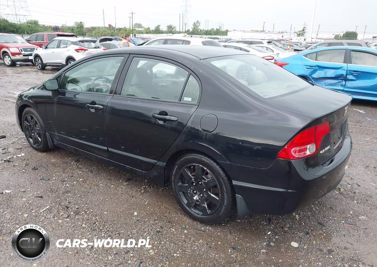 2008 Honda Civic Lx VIN:1HGFA15568L051449 - 3