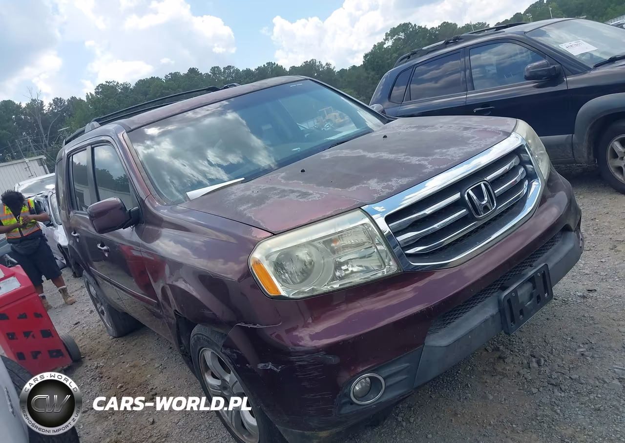 2012 Honda Pilot Ex-L VIN:5FNYF3H72CB013259 - 12