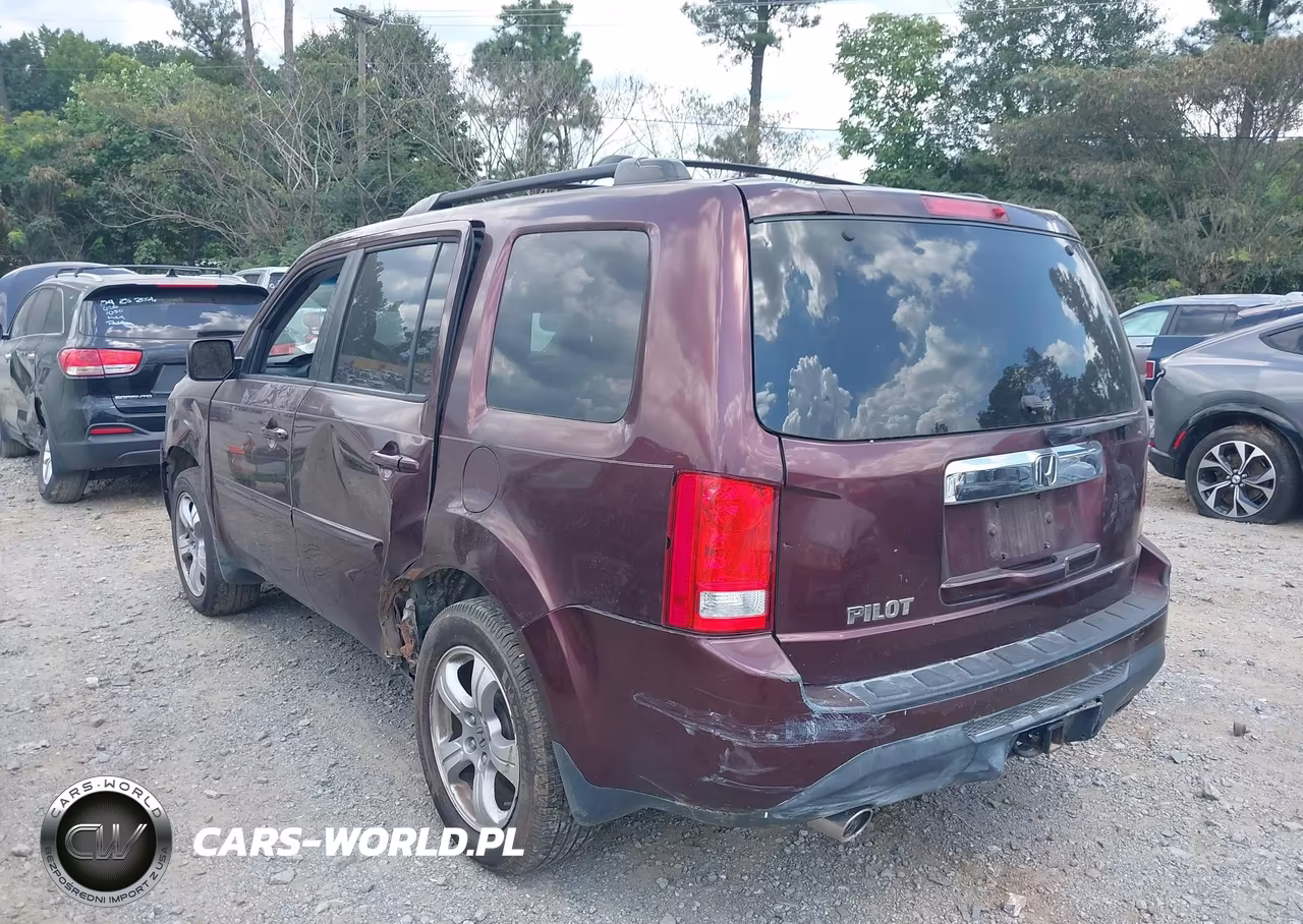 2012 Honda Pilot Ex-L VIN:5FNYF3H72CB013259 - 13