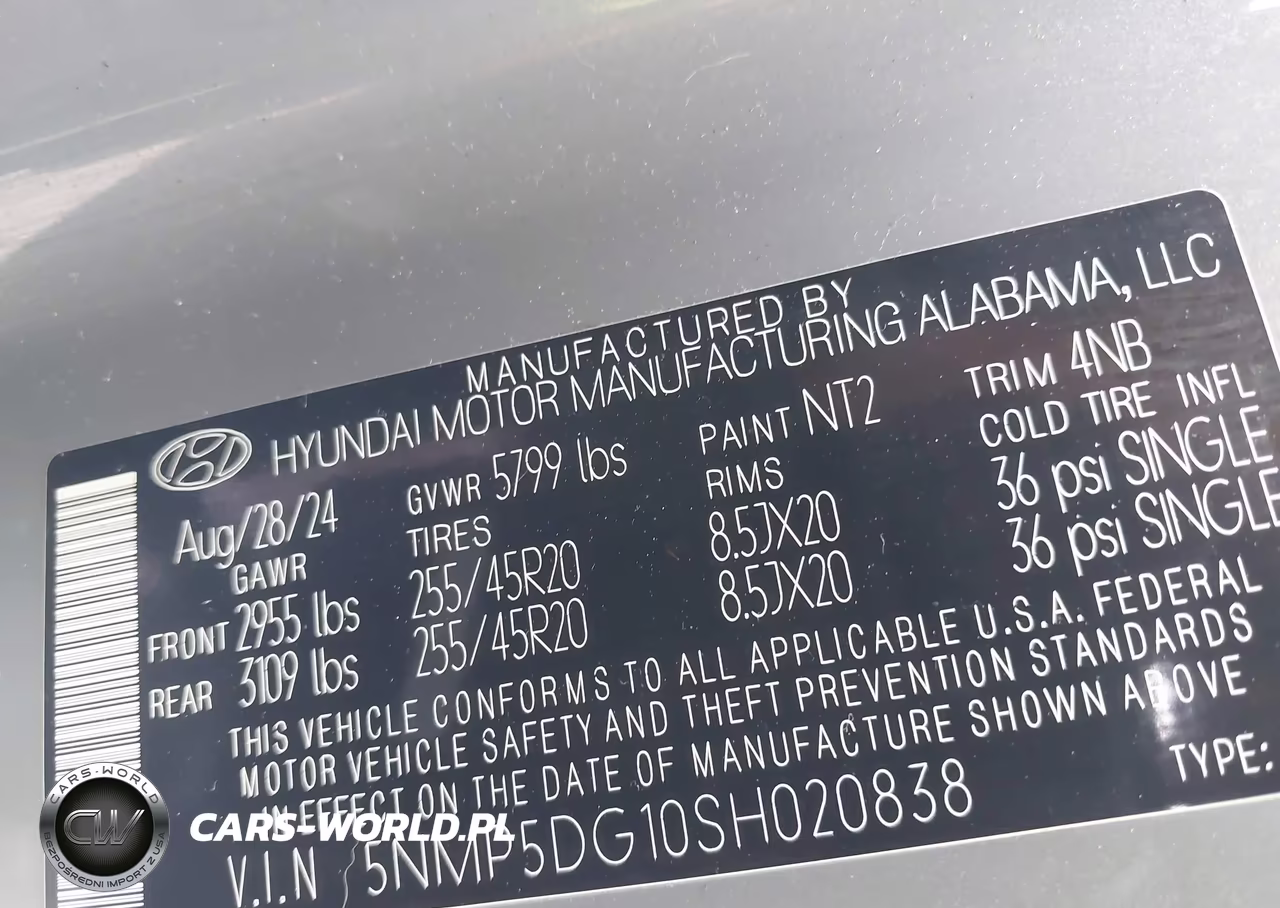 2025 Hyundai Santa Fe Hybrid Calligraphy VIN:5NMP5DG10SH020838 - 9