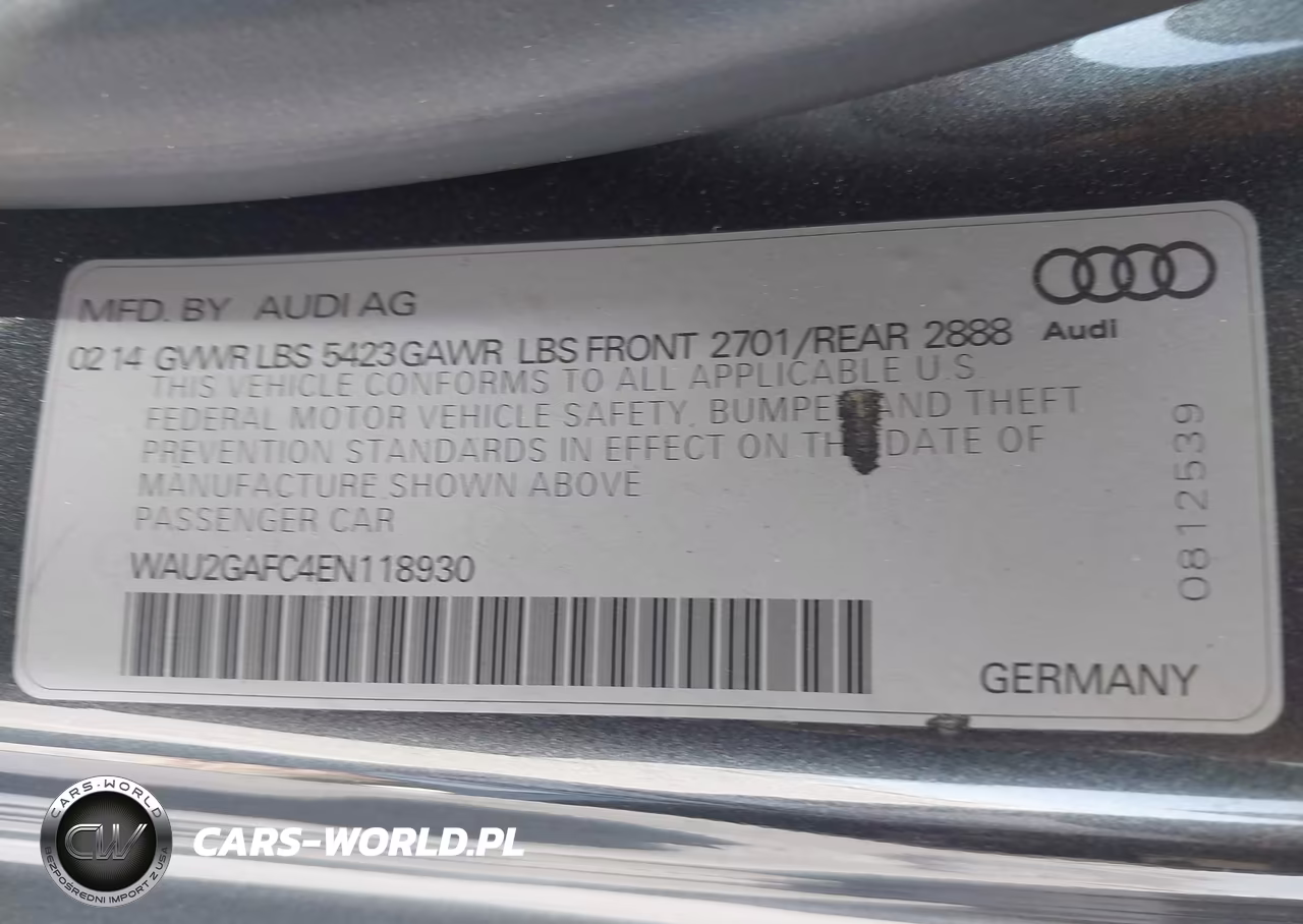 2014 Audi A7 3.0T Premium Plus VIN:WAU2GAFC4EN118930 - 9