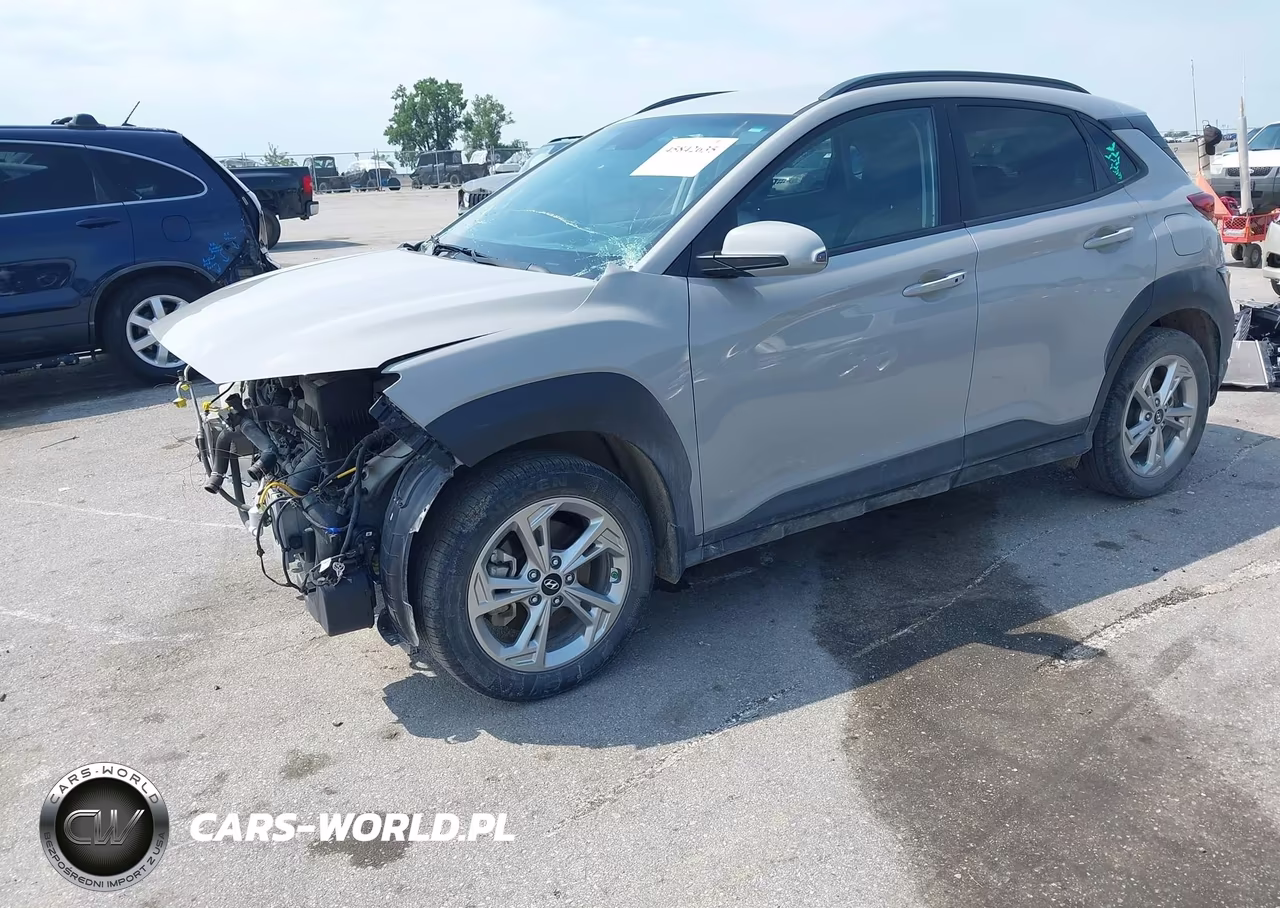 2022 Hyundai Kona Sel VIN:KM8K6CAB3NU777311 - 2